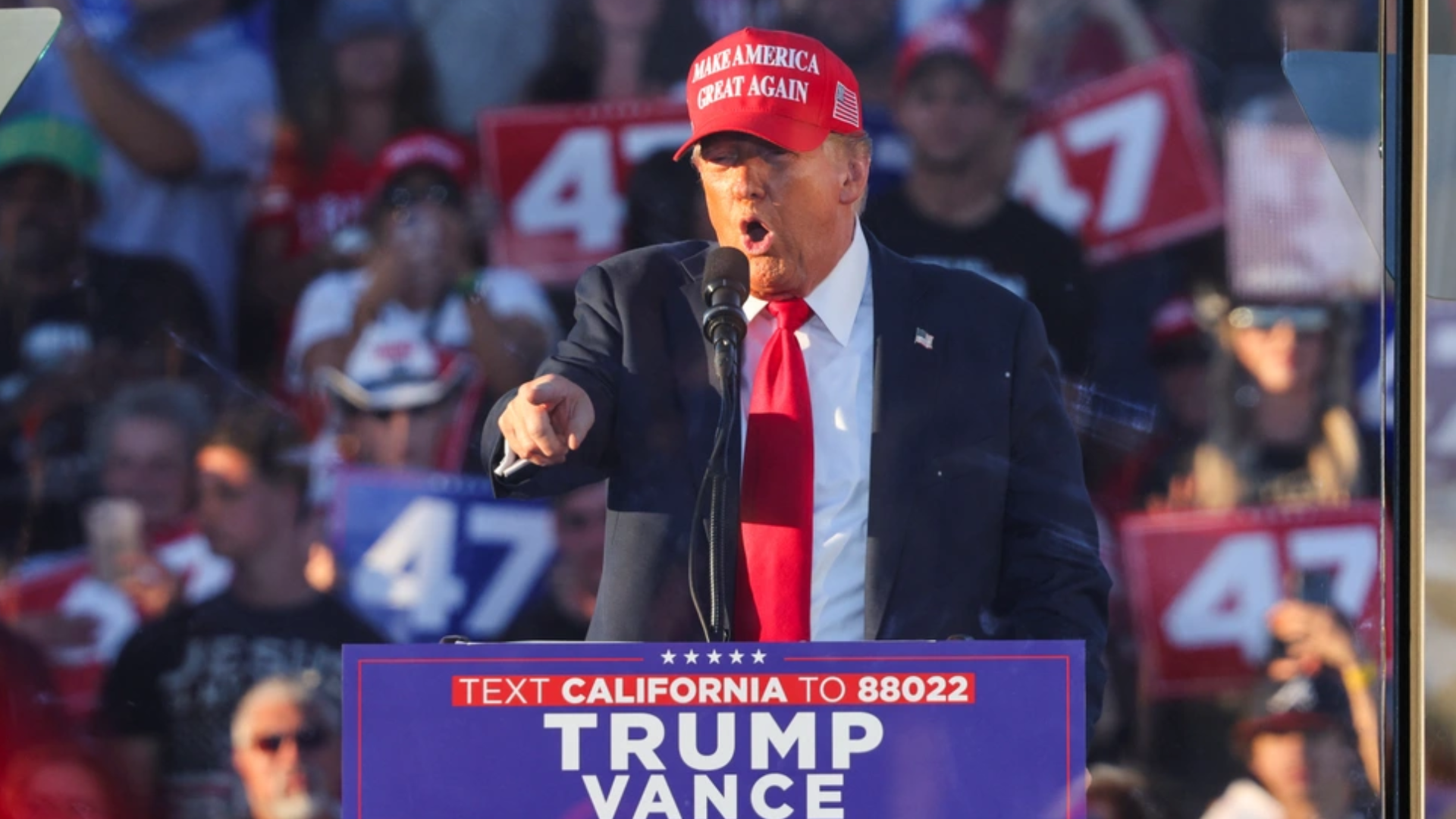 MAN DETAINED WITH LOADED F!R.EARM NEAR DONALD TRUMP’S RALLY IN CALIFORNIA