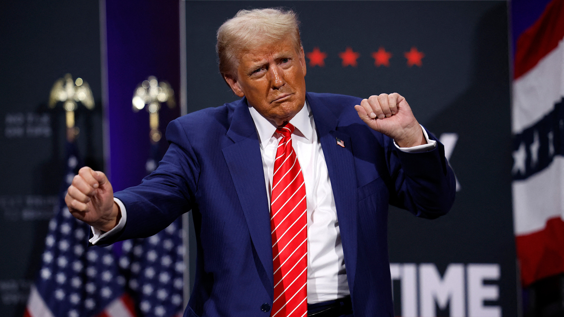 Trump Says Harris Should Be ‘Forced Off’ Campaign, Wants Biden Back.