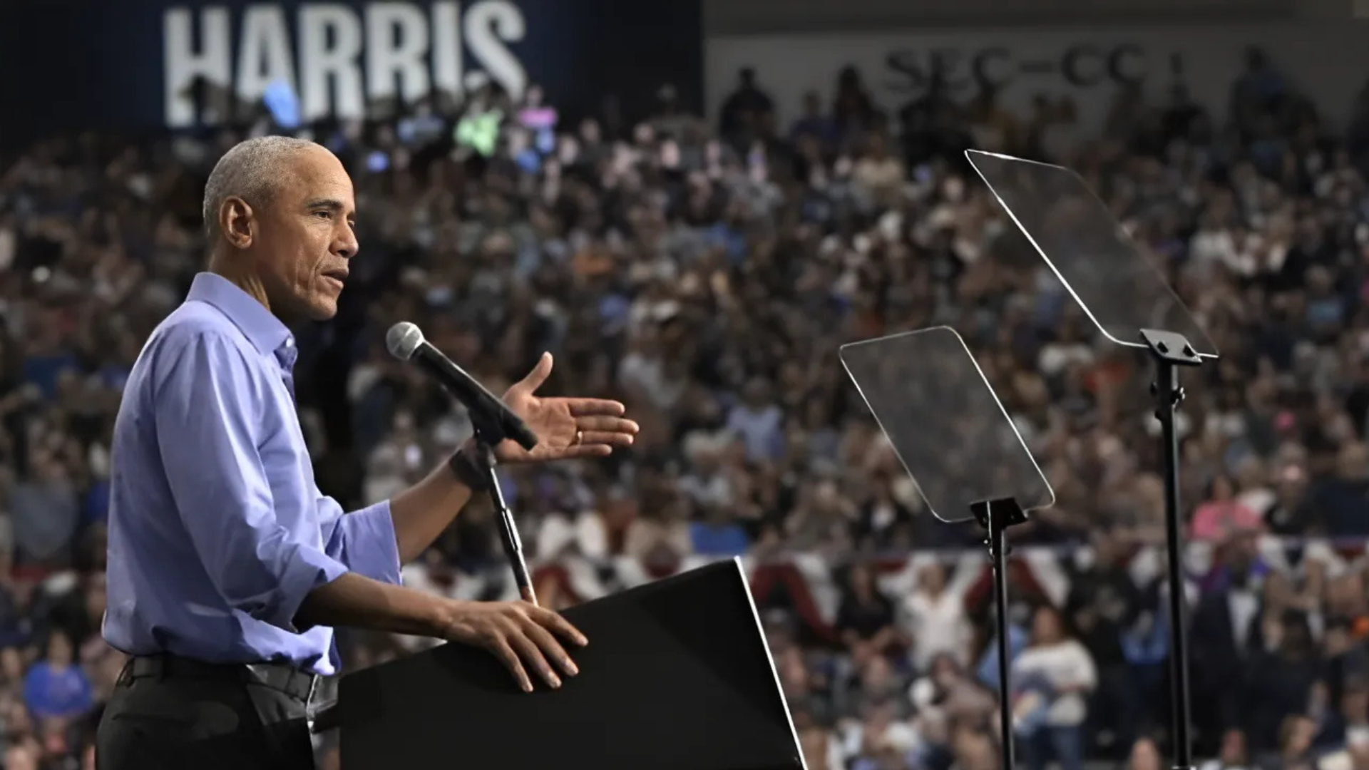 Obama Urges Black Men Not to Let Discomfort Over Harris Stop Them From Voting.