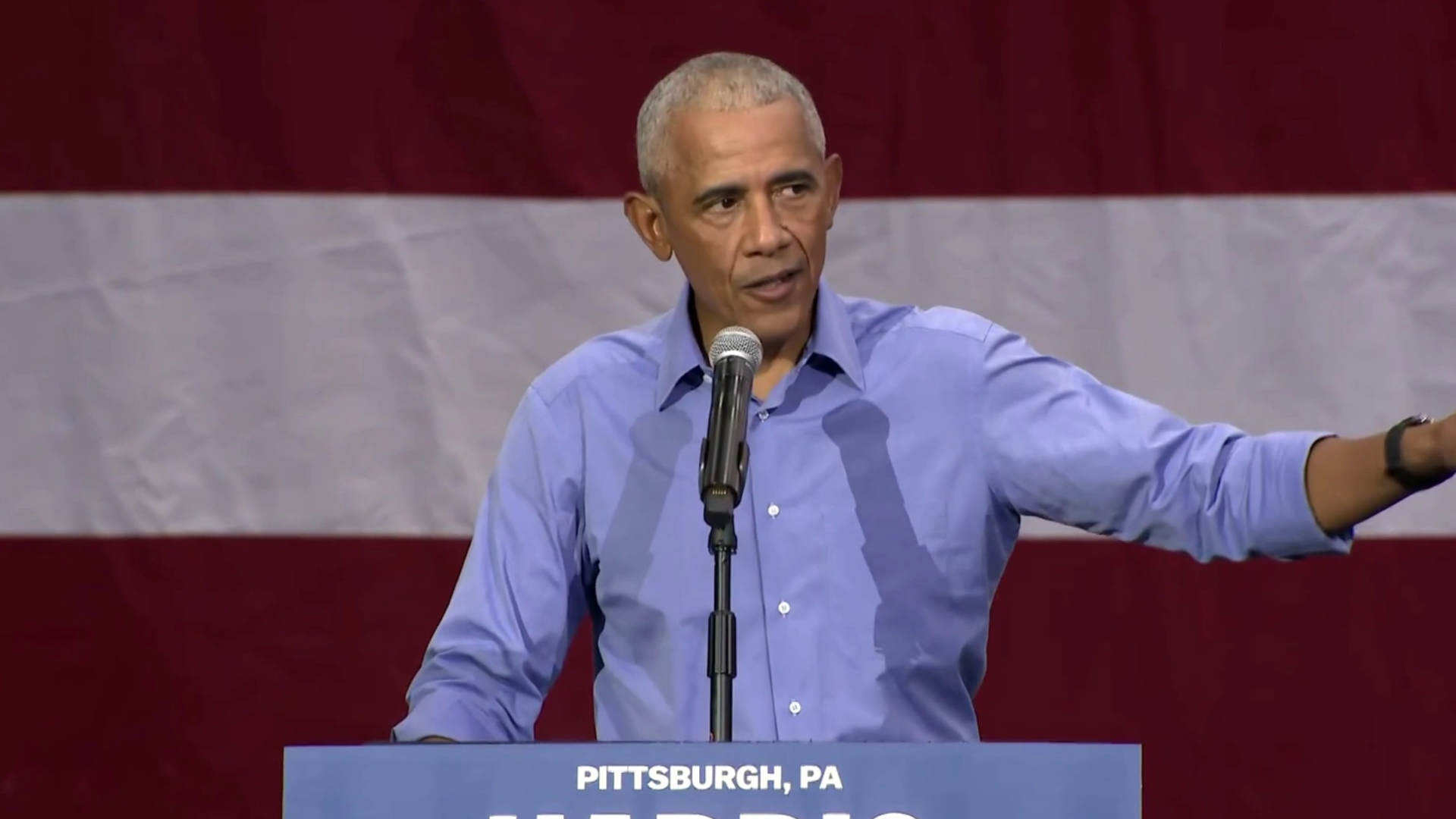 Obama Urges Men to Rethink Strength, Criticizes Trump’s Behavior at Harris Rally